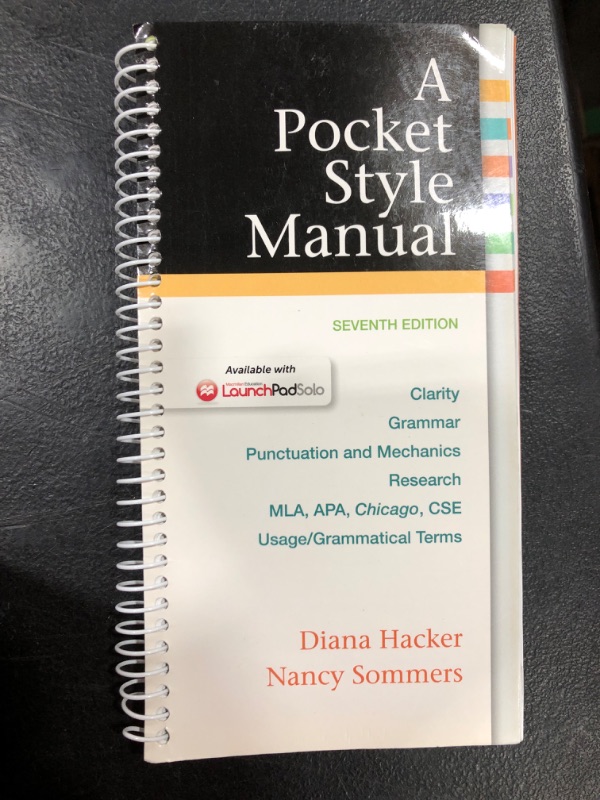 Photo 1 of A Pocket Style Manual