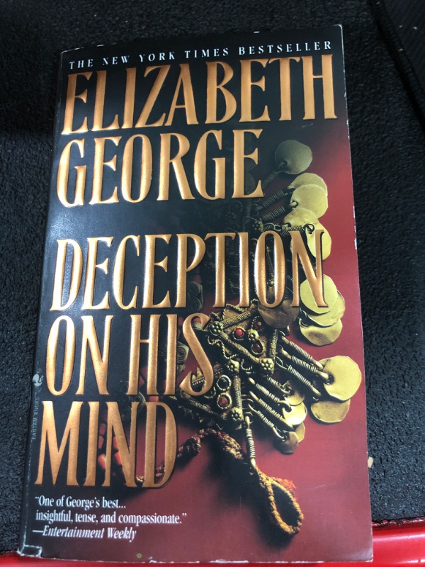 Photo 1 of Elizabeth George Deception On His Mind Book