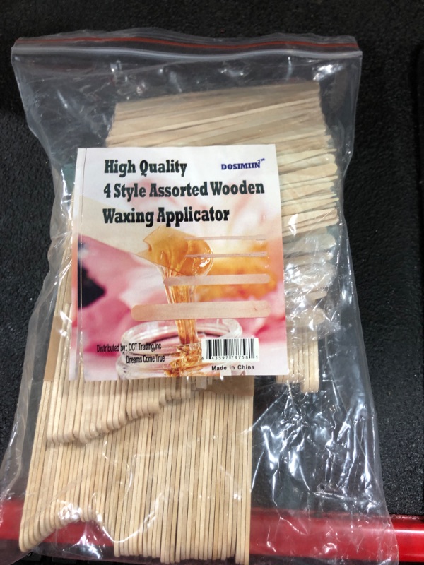 Photo 1 of 4 Style Wooden Waxing Applicator
