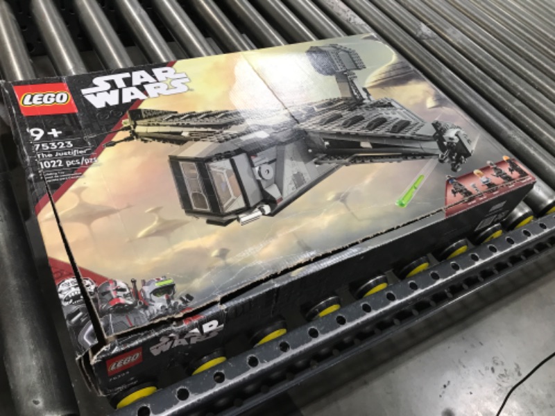 Photo 1 of  LEGO Star Wars the Justifier 75323 Buildable Toy Starship with Cad Bane Minifigure and Todo 360 Droid Figure the Bad Batch Set Gifts for Kids Boys 