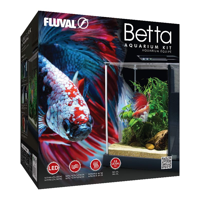 Photo 1 of  Fluval Premium Betta Kit - 10 L (2.6 Us Gal) 