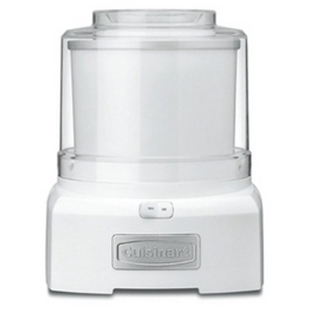Photo 1 of 1.5 Qt. White Ice Cream Maker with Easy Lock Lid
