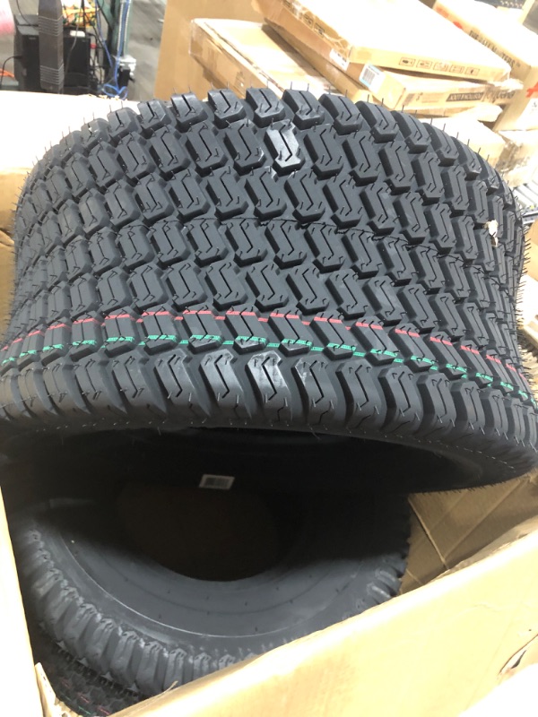 Photo 2 of 2 NEW HORSESHOE 22x11.00-10 6Ply Turf Trac Pattern for Ridding Lawn Mower Garden Tractor Tires Tubeless 22x11-10 T198 22110010
