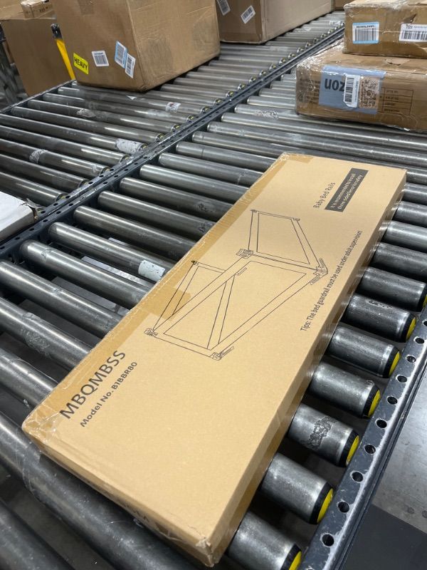 Photo 1 of MBQMBSS Bed Rails for Toddlers - 60 70 80 Inch Extra Long Baby Bed Rail Guard with Y-Strap for Kids Twin,Double,Full Size Queen & King Mattress (Gray/White) (1Side: 80 Inch(L) X30(H))