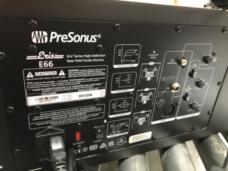 Photo 5 of  PreSonus Eris E66 MTM Dual 6" Powered Studio Monitor 