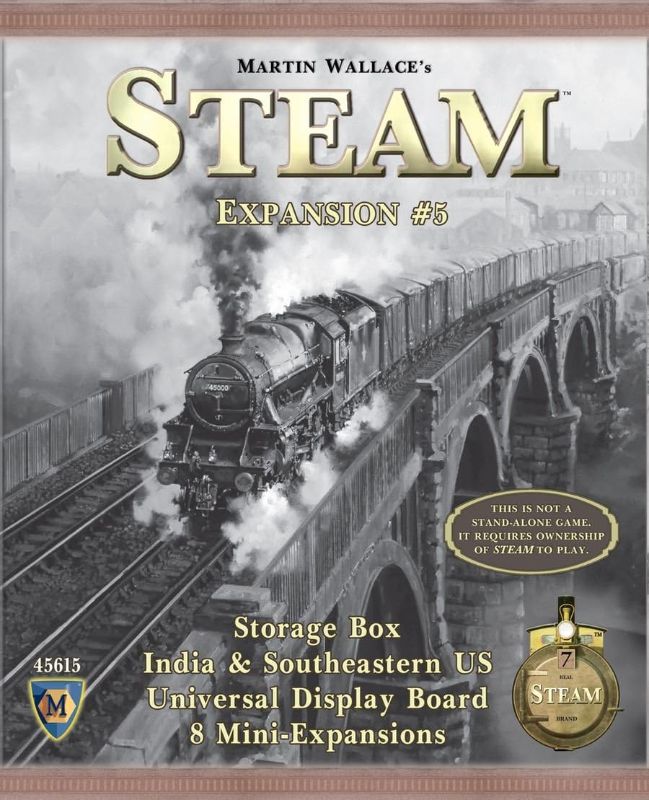 Photo 1 of Mayfair Games Steam Map Expansion #5 Boxcar (MFG45615)
