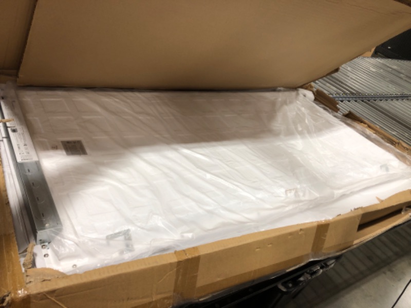 Photo 1 of CycevSun 2x4 LED Flat Panel Light Drop Ceiling, 3000K 4000K 5000K Selectable, 0-10V Dimmable, 30W 40W 50W Options, 100-277V, ETL, 4 Pack 2x4(4 Pack)