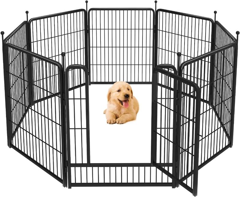 Photo 1 of FXW Rollick Dog Playpen for Yard, RV Camping?Patented, 32 inch 8 Panels
