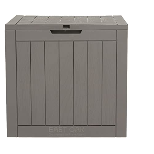 Photo 1 of EAST OAK Deck Box 31 Gallon Indoor and Outdoor Storage Box with Padlock for Patio Cushions Outdoor Toys Gardening Tools Sports Equipment Waterpro
