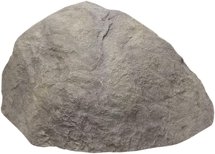 Photo 1 of Outdoor Essentials Outdoor Faux Rock Cover - for Landscaping, Yard Décor, & Gardens - Water-Proof, Lightweight, Wind-Resistant, Grey, Large
