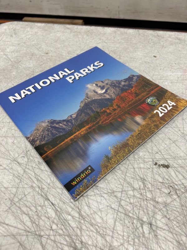 Photo 2 of 2024 Wall Calendar,Calendar 2024, November 2023 - December 2024, Wall Calendar National Park, 12" x 24" Opened,Full Page Months Thick & Sturdy Paper for Gift Perfect Calendar Organizing & Planning