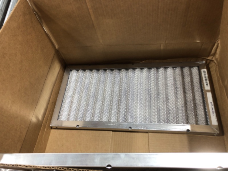 Photo 2 of | Merv 8 | Washable Furnace Filter | Lifetime HVAC & Furnace Air Filter | Washable | Superior particle-holding Ability | Premium Quality Aluminum | 10x20x1 duel pk