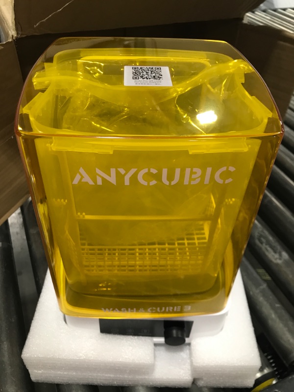 Photo 2 of ANYCUBIC Wash and Cure 3.0. Newest Uparaded Volume 2 in 1 Wash and Cure Station. with Gooseneck Lights. for Mars Anycubic Photon Mono 4K 2 LCD SLA DLP 3D Printer Washing Size of 165 x 100 x180 mm S-Wash & Cure 3.0