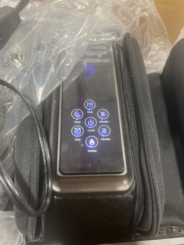 Photo 1 of Shiatsu Foot Massager Machine for Neuropathy and Pain Relief, Surprise Heat Therapy, 5 Intensity Deep Kneading, Rolling for Calf-Leg-Arm Relaxation, Plantar Fasciitis Air Squeezing