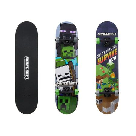 Photo 1 of  Sakar 31" Minecraft Complete Skateboard 