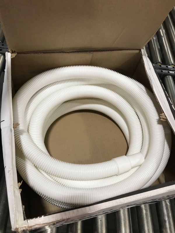 Photo 1 of  Poolmaster 32227 Above-Ground Swimming Pool Vacuum Hose, 1-1/4-Inch x 27-Feet, Neutral 