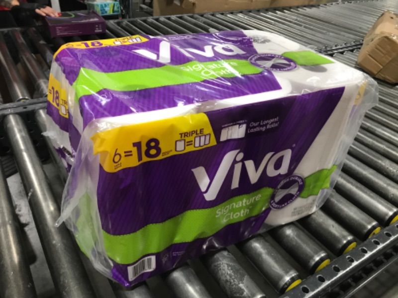 Photo 2 of  Viva Signature Cloth Paper Towels 6 Triple Rolls 