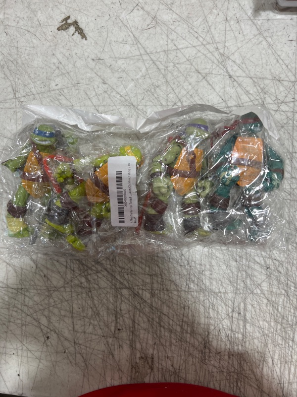 Photo 1 of 4 Pack Ninja turtle toys 