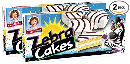 Photo 1 of 2 PACK - Little Debbie Zebra Cakes, 10 Twin-Wrapped Cakes, 13.0 OZ Box
