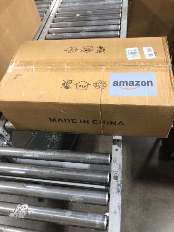 Photo 1 of Ceiling Fan with Lights and Remote Control, 54 Inch Ceiling Fans with Light USA Original Patent, ETL Listed, 3 Downrods, 5 Wood Blades, 6 Speeds Reversible Quiet DC Motor Fans for Outdoor Gray Solid Wood 54" Ceiling Fan with Light