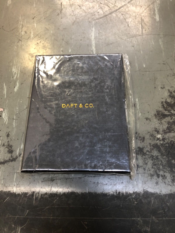 Photo 1 of 3.5x3.5 leather notebook Daft and co. 