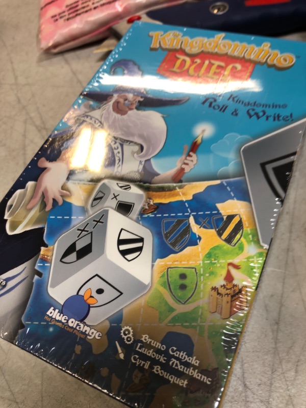Photo 2 of Blue Orange Games Kingdomino Duel, Roll & Write Board Game, Ages 8+