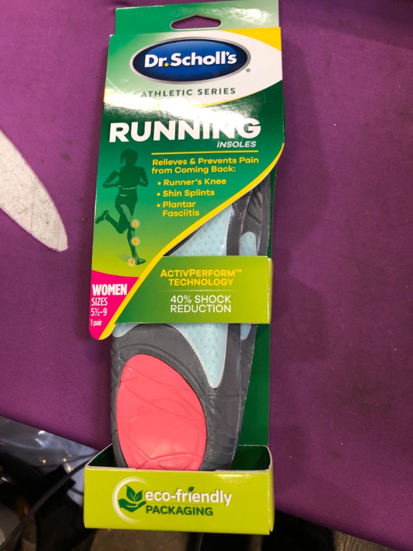 Photo 2 of Dr. Scholl's Run Active Comfort Insoles,Women's, 1 Pair, Trim to Fit Inserts Running Women's