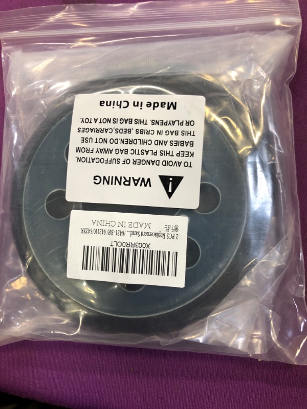 Photo 2 of 2 PCS Replacement Sanding Pads for Dewalt, Orbital Sander Backing Pad Applied to DWE6421 /6421-B2 /6421-B3 /6421-BR/ 6421K/6423K