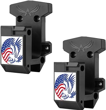 Photo 1 of 2 Pack Gun Rack Wall Mount with Mag Holder, 223/5.56 Rifle Wall Mount

