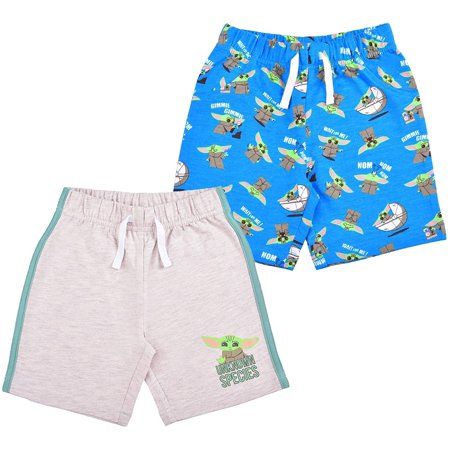 Photo 1 of Baby Yoda Boys 2 Pack Shorts 
size 5