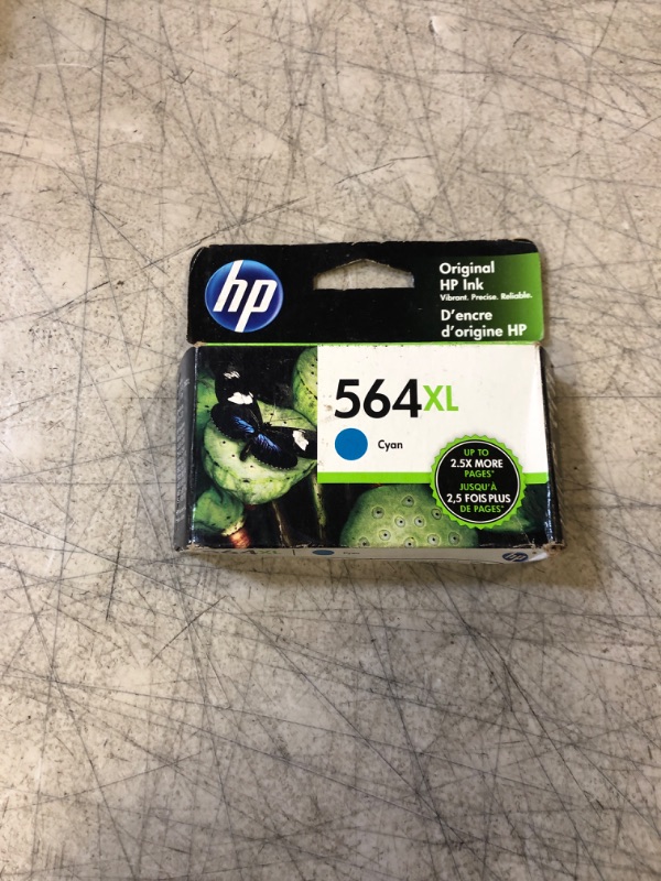 Photo 2 of Genuine HP 564XL (CB323WN) Cyan High Yield Inkjet Cartridge
