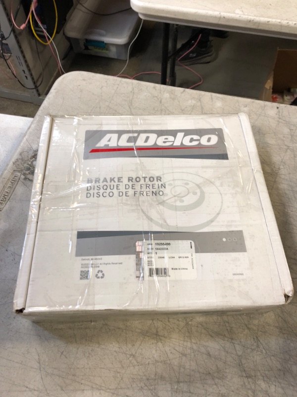 Photo 2 of ACDelco Silver 18A2328A Front Disc Brake Rotor