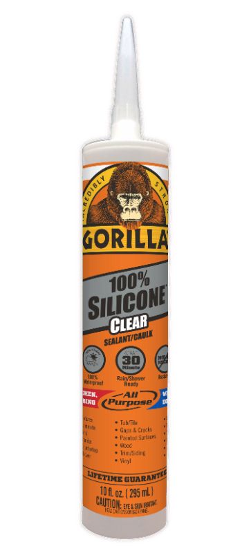 Photo 1 of **ONE IS USED** Gorilla Glue Clear Caulk & Seal 10oz 6 PACK 