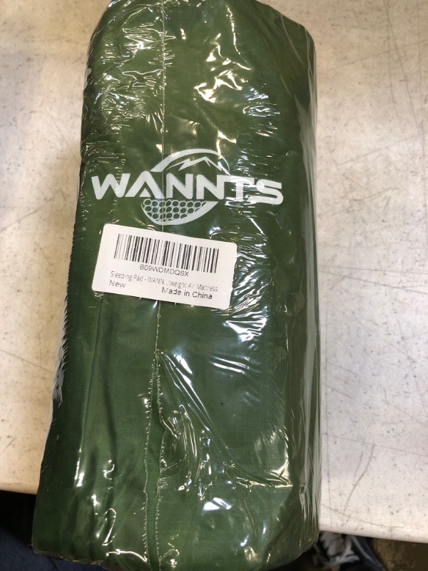 Photo 2 of Sleeping Pad - WANNTS Ultralight Inflatable Sleeping Pad for Camping, 75''X25'', Built-in Pump, Ultimate for Camping, Hiking - Airpad, Carry Bag, Repair Kit - Compact & Lightweight Air Mattress(Green)