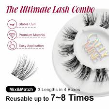 Photo 1 of Lash Clusters DIY Eyelash Extensions 4boxes 40Clusters Lashes C Curl LASH Mega Volume Individual Lashes Eyelash Clusters Extensions Wispy Lashes Cluster DIY at Home (602 12*1/14*2/16*1))