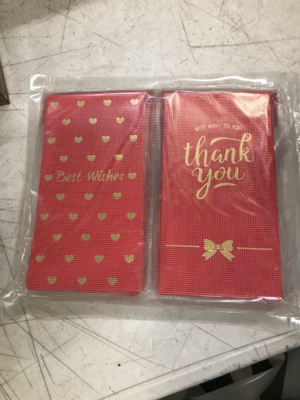 Photo 2 of 36PCS Chinese Red Envelopes, Chinese New Year Hong Bao Packet Red Gold Lucky Money Pockets 6.6x3.5 Inch for New Year Spring Festival Wedding Birthday Supplies 36Pcs, Option 5