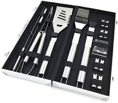 Photo 1 of 10 Piece Stainless Steel BBQ Tool Set
