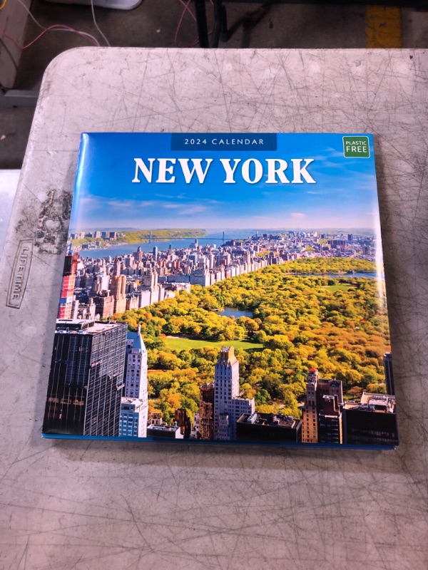 Photo 1 of 2024 New York Wall Calendar by Red Robin, 12 X 12
