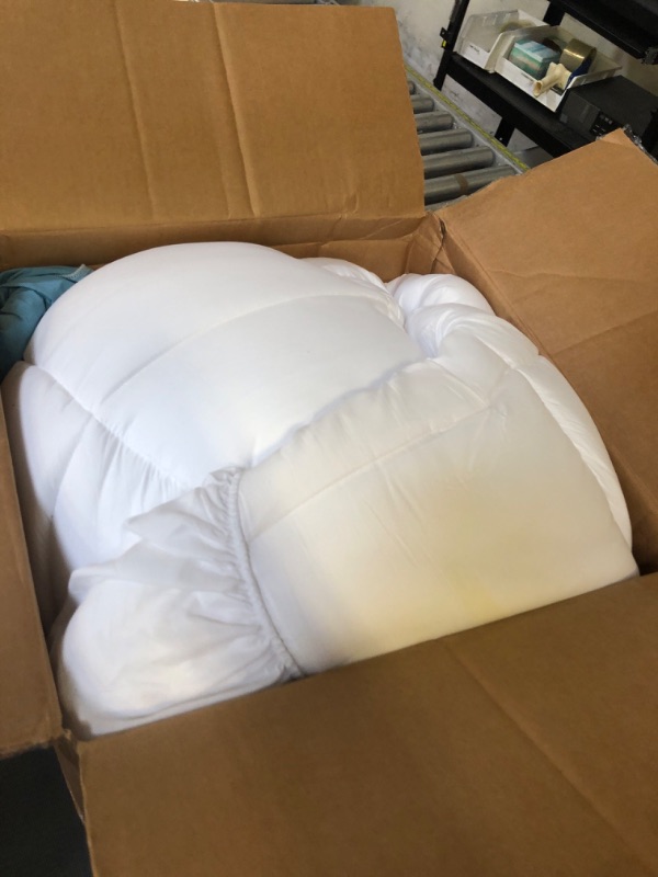 Photo 1 of WHITE MATTRESS TOPPER