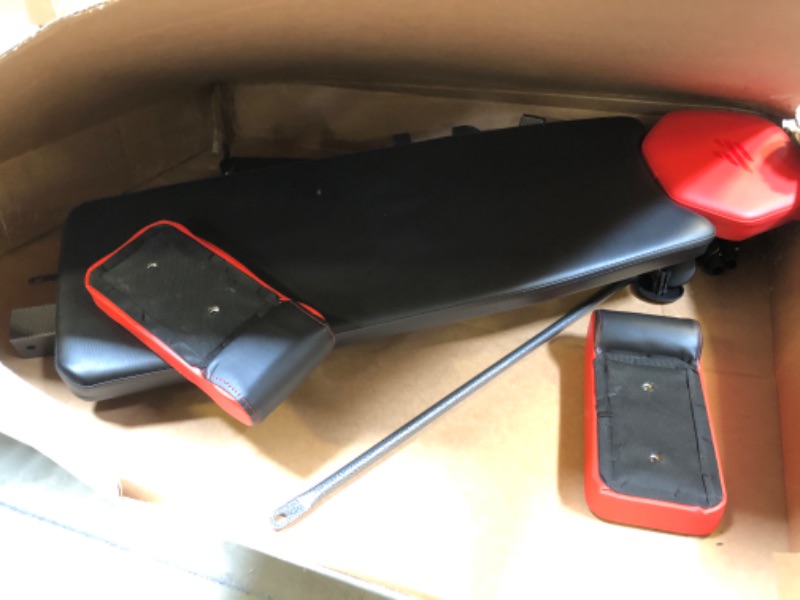 Photo 1 of FINER FORM Multi-Functional Adjustable Weight Bench for Total Body Workout – Hyper Back Extension, Roman Chair, Adjustable Ab Sit up Bench, Decline Bench, Flat Bench. Great Ab Workout Equipment