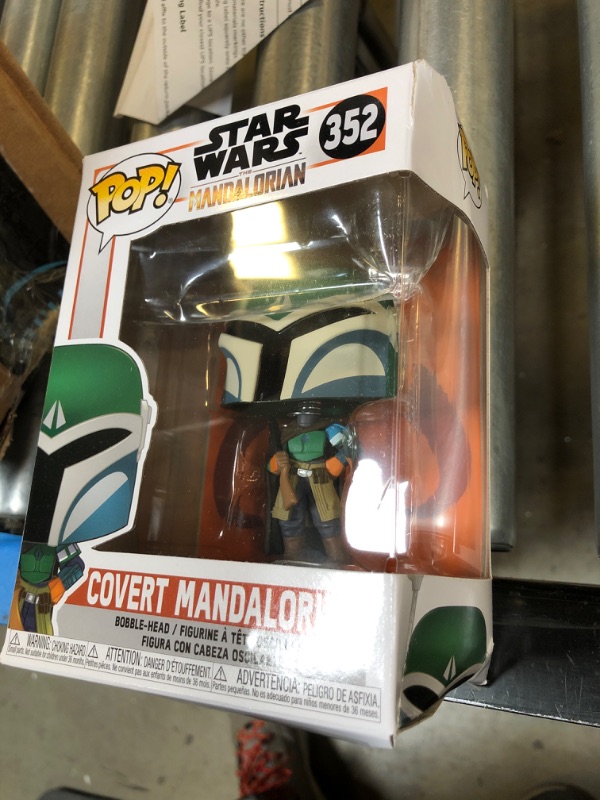 Photo 3 of Funko Star Wars: The Mandalorian - Covert Mandalorian, Multicolour Standard Funko 45544 Star Wars: Mandalorian-Covert Mandalorian Collectible Toy, Multicolour