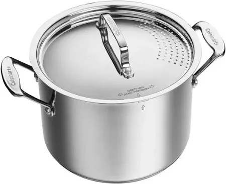 Photo 1 of Classic 6-Qt. Stainless Steel Pasta Pot with Straining Cover