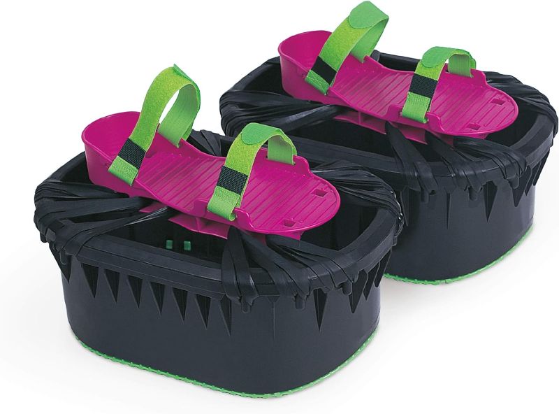 Photo 1 of Big Time Toys Moon Shoes Bouncy Shoes - Mini Trampolines for Your Feet - One Size Up to 90 Lbs.
