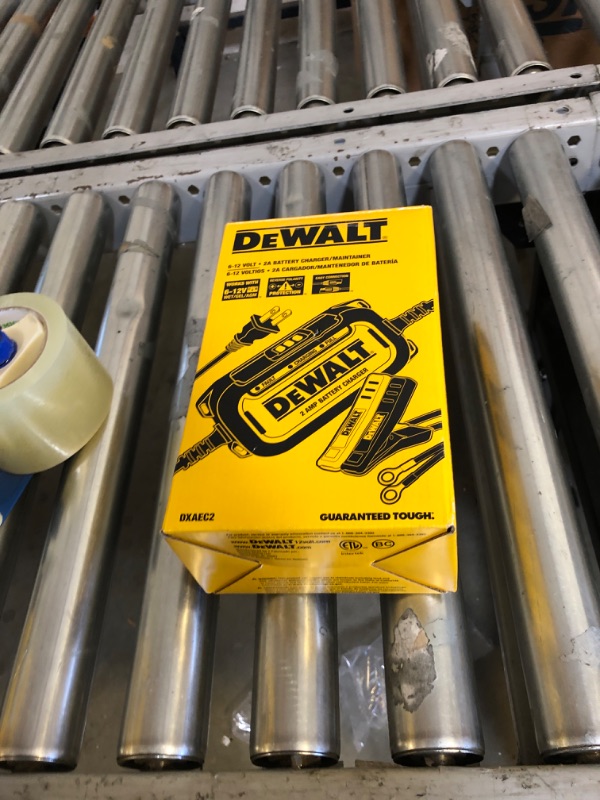 Photo 3 of DEWALT DXAEC2 DXAEC2 Professional 2-Amp Automotive Battery Charger and Maintainer