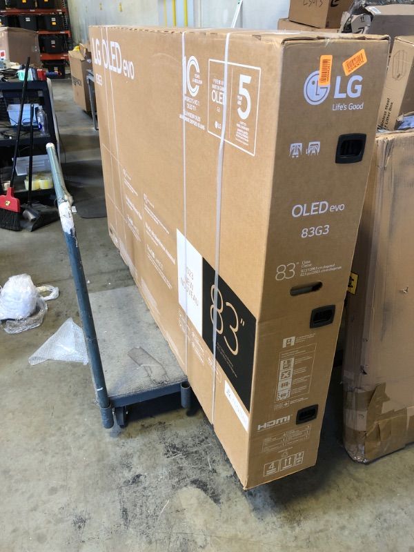 Photo 4 of Factory seal-----LG OLED83G3PUA 83" 4K UHD OLED evo Gallery Edition Smart TV with Brightness Booster Max, One Wall Design, Dolby Vision, & A9 Intelligent Processor (2023)