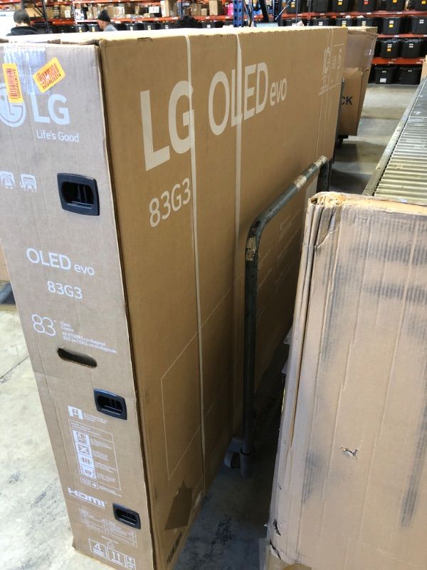 Photo 2 of Factory seal-----LG OLED83G3PUA 83" 4K UHD OLED evo Gallery Edition Smart TV with Brightness Booster Max, One Wall Design, Dolby Vision, & A9 Intelligent Processor (2023)