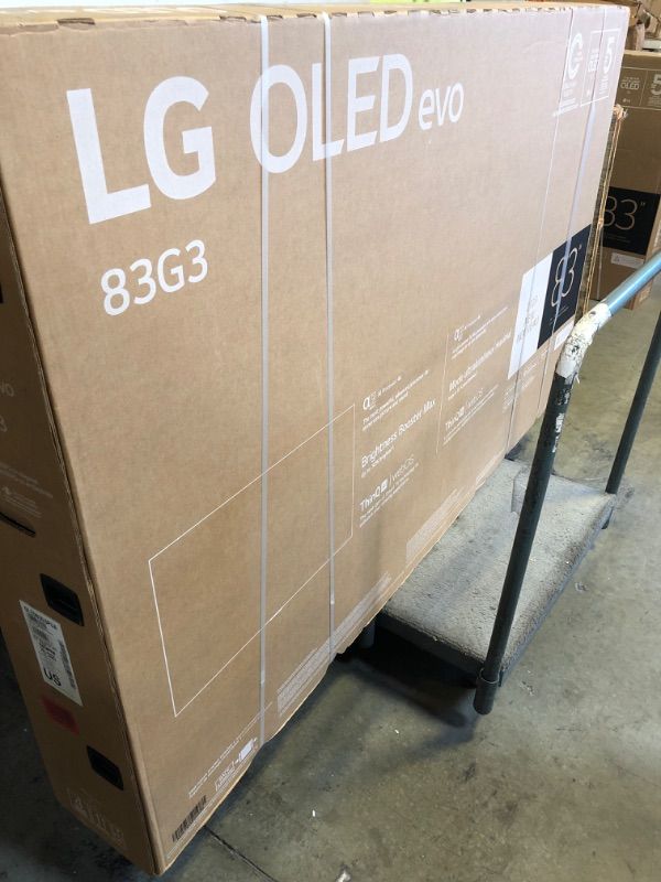 Photo 3 of Factory seal-----LG OLED83G3PUA 83" 4K UHD OLED evo Gallery Edition Smart TV with Brightness Booster Max, One Wall Design, Dolby Vision, & A9 Intelligent Processor (2023)