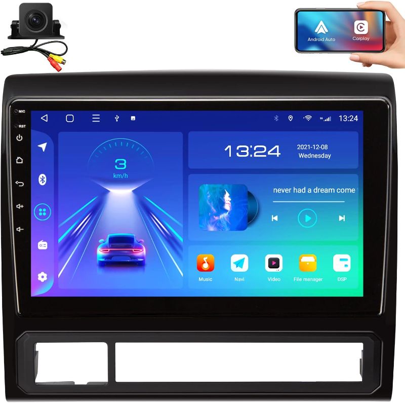 Photo 1 of 5G WiFi 8 Core 1280 * 720 Resolution Car Stereo Radio 9 Inch for Toyota Tacoma 2005-2015 with Carplay Android Auto Android 12.0 GPS Navigation Support 48EQ...
