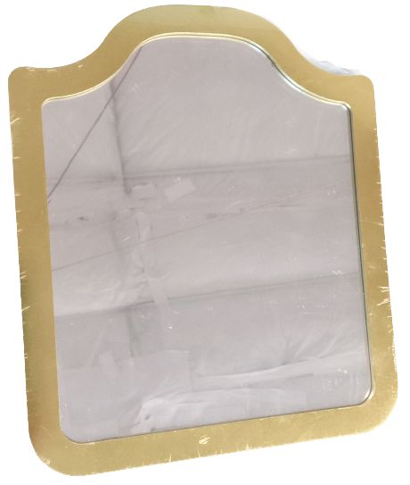 Photo 1 of 2pack Horizon Group 1CT Plastic Gold Finished Decorative Wall Mirror 11.75" x 10"