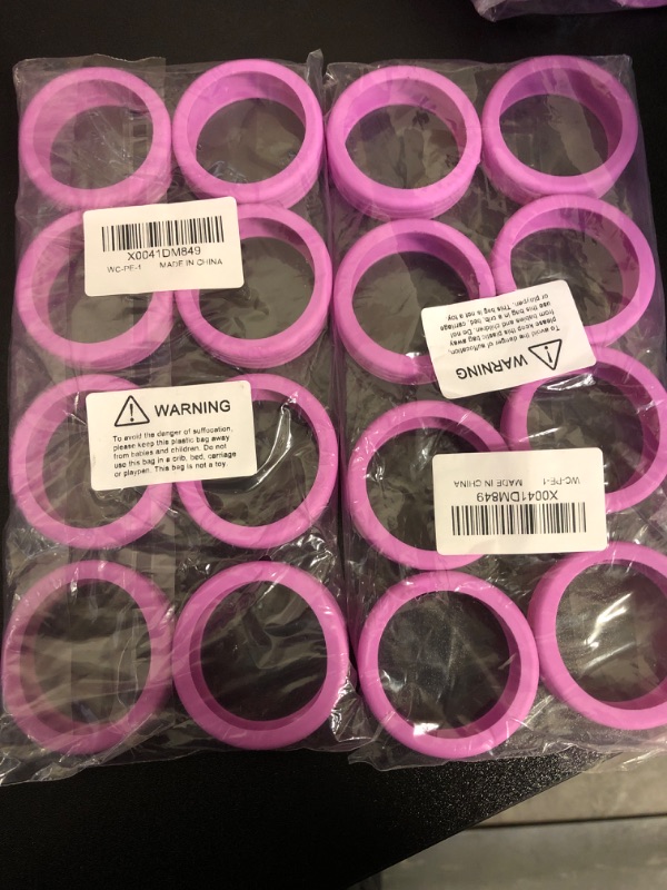 Photo 1 of 8Pcs Luggage Wheel Covers, Luggage Spinner Wheel Silicone Covers,Carry on Luggage Wheel Cover for most 8-spinner Wheels Luggage Accessories (Pink) 2PK